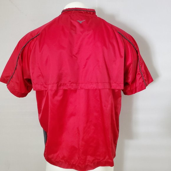 Mizuno Light Weight Jacket Short Sleeve Size M - Picture 4 of 5